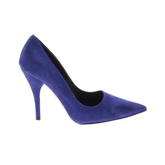 Raf Simons for Calvin Klein Violet Suede Pumps - 36.5 - NWT - Picture 1 of 2